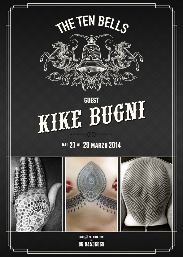 Guests.KIKE-BUGNI.marzo2014.TenBells.flyer